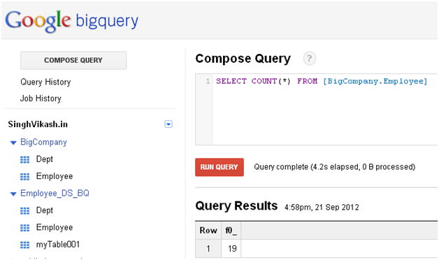 Google BigQuery COUNT Function image